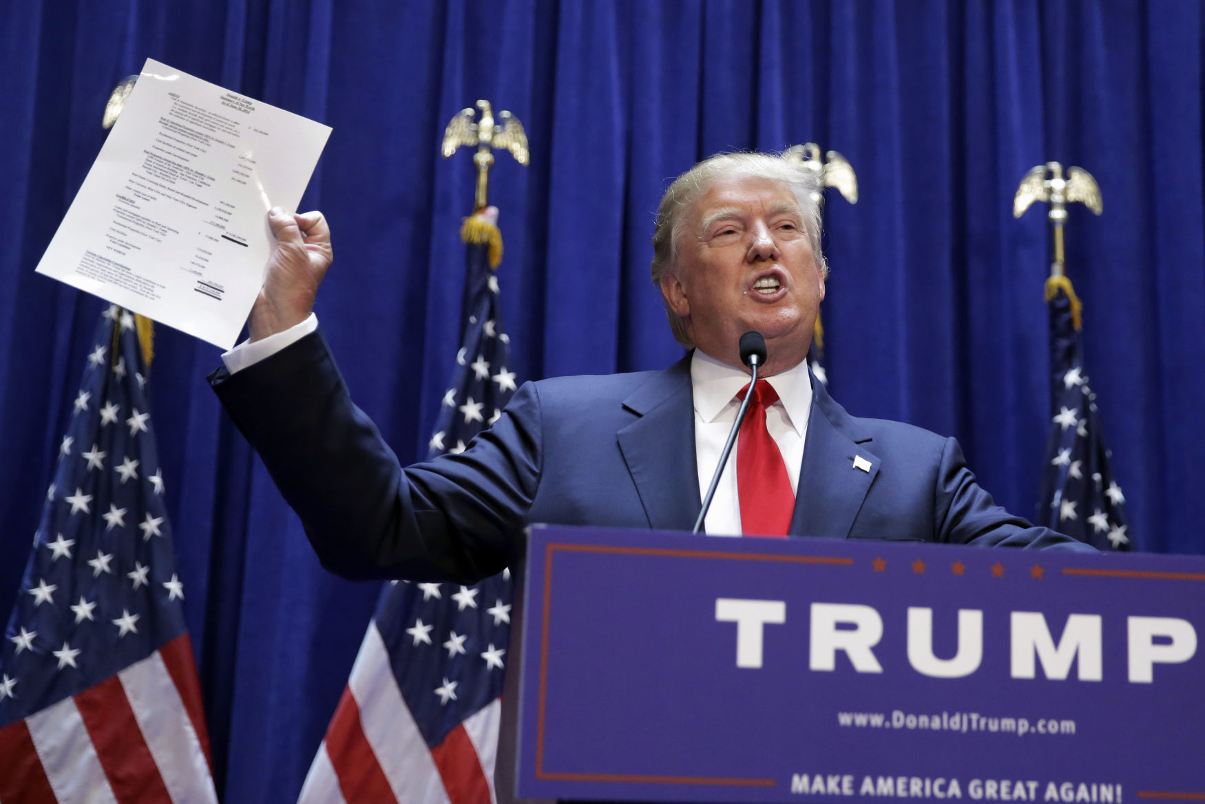 Donald Trump in 2015